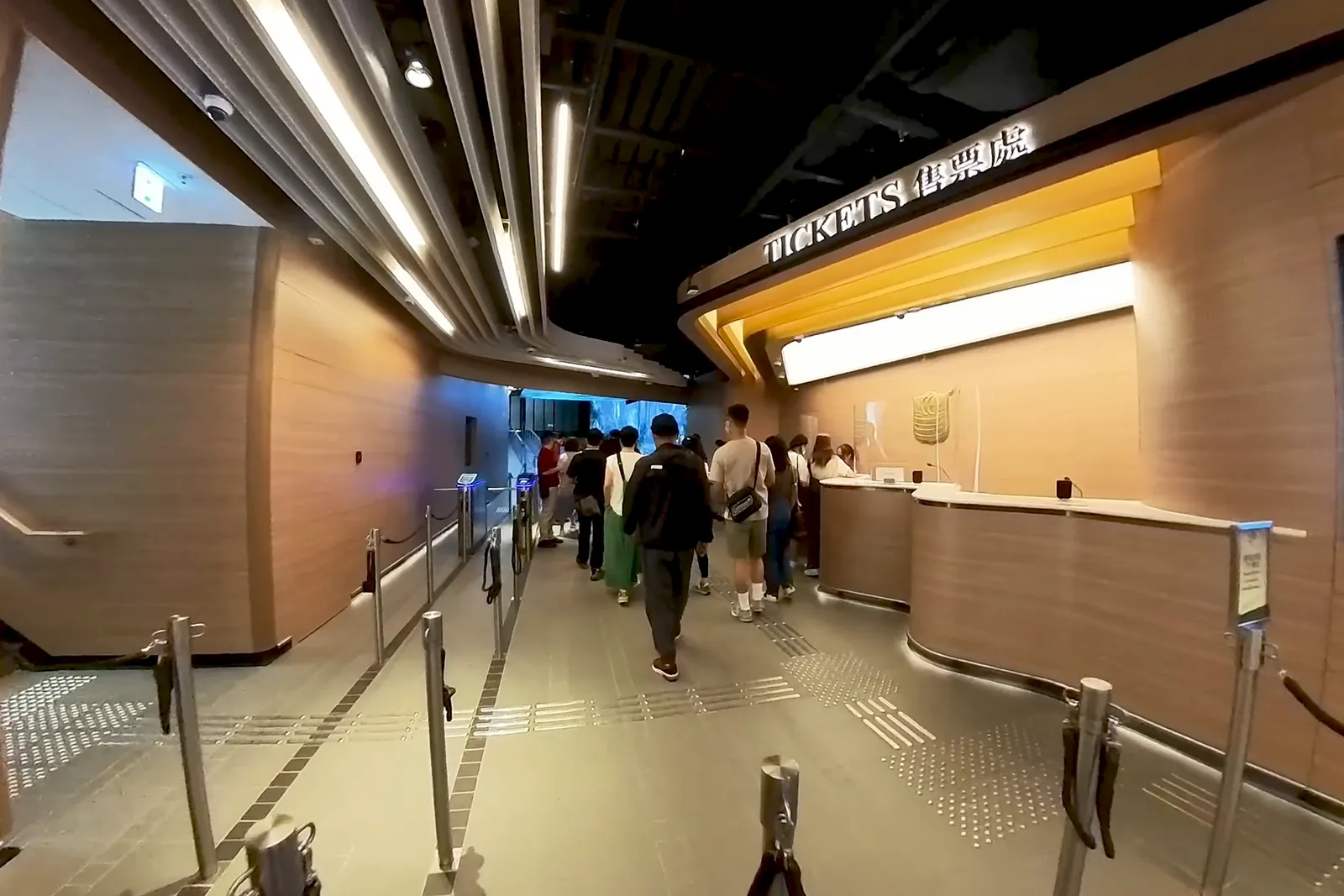 The ticket hall at the Central Terminus after the 2022 renovation